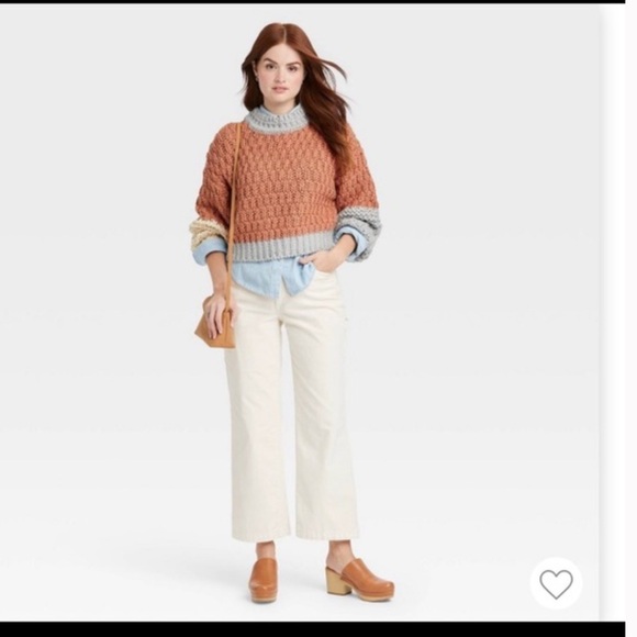 Universal Thread Multicolor Crew Neck Sweater - Picture 3 of 11